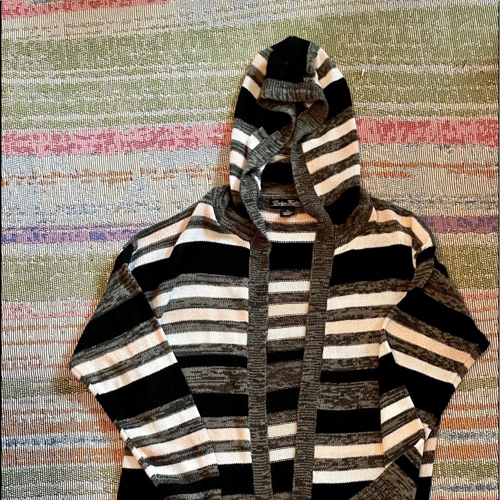 Long Sweater with Hood